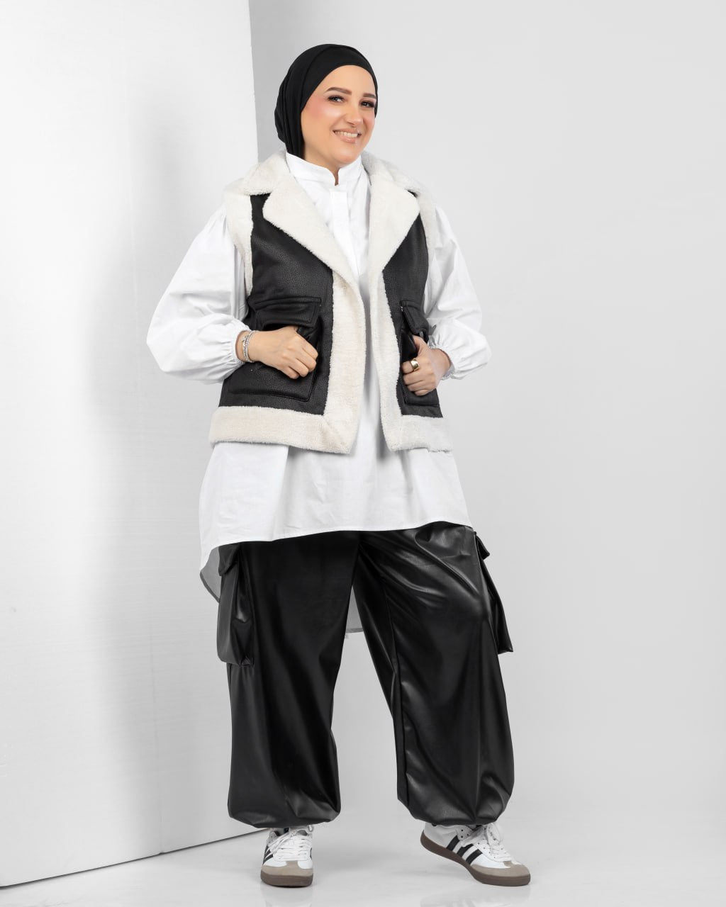 Fur vest- 37706