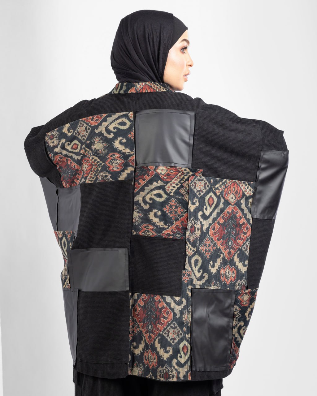 patch work suit- 37952