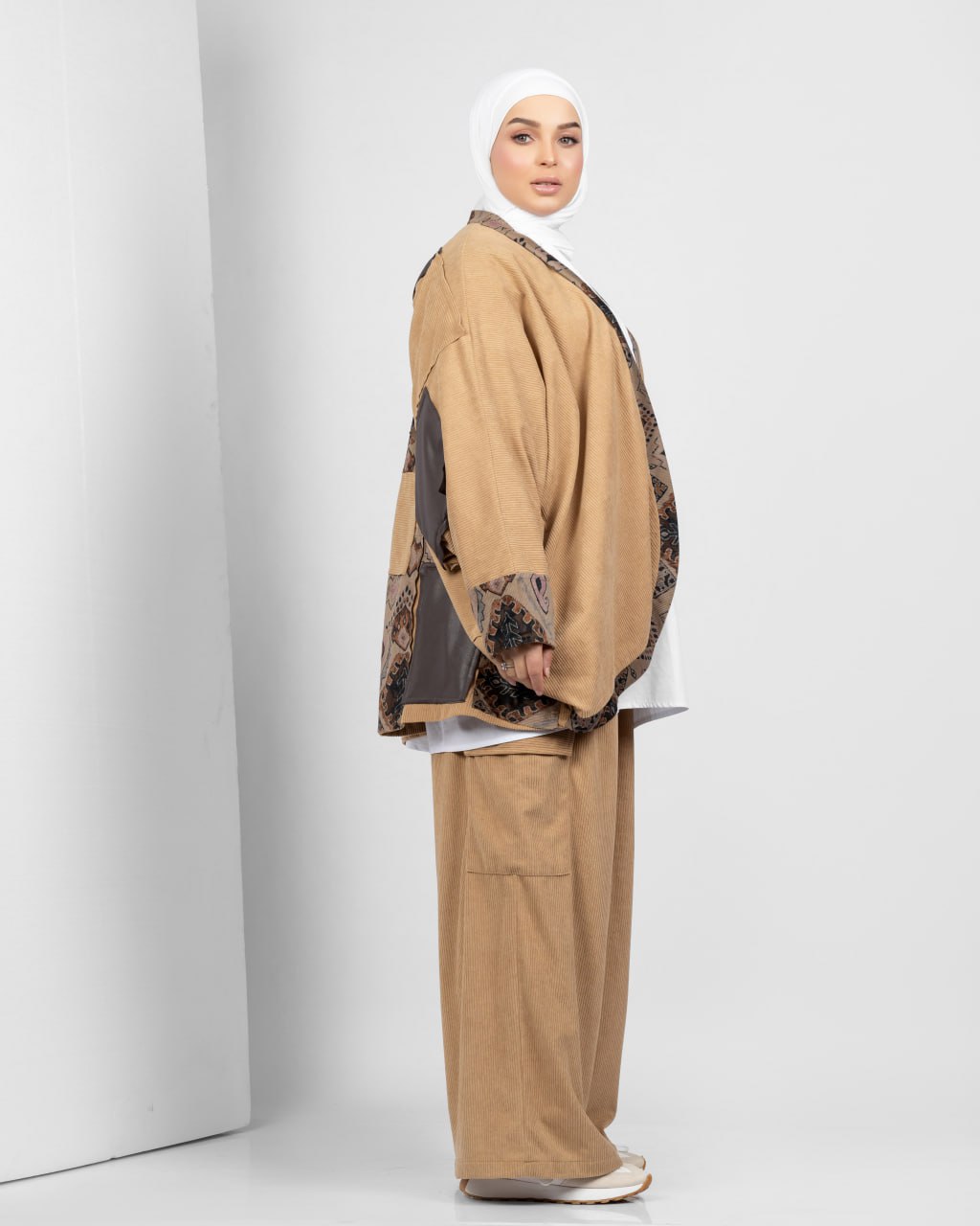 patch work suit- 37952