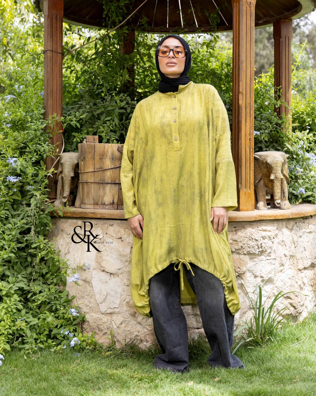 Poncho with tie 38523
