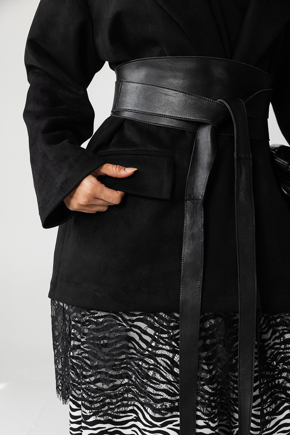 The Lace Detail Blazer