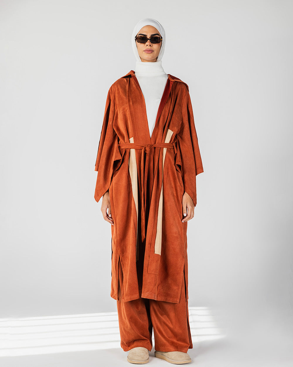 The Statement Long Coat Set