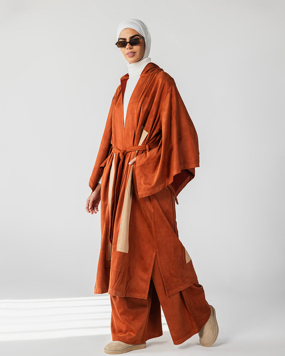 The Statement Long Coat Set