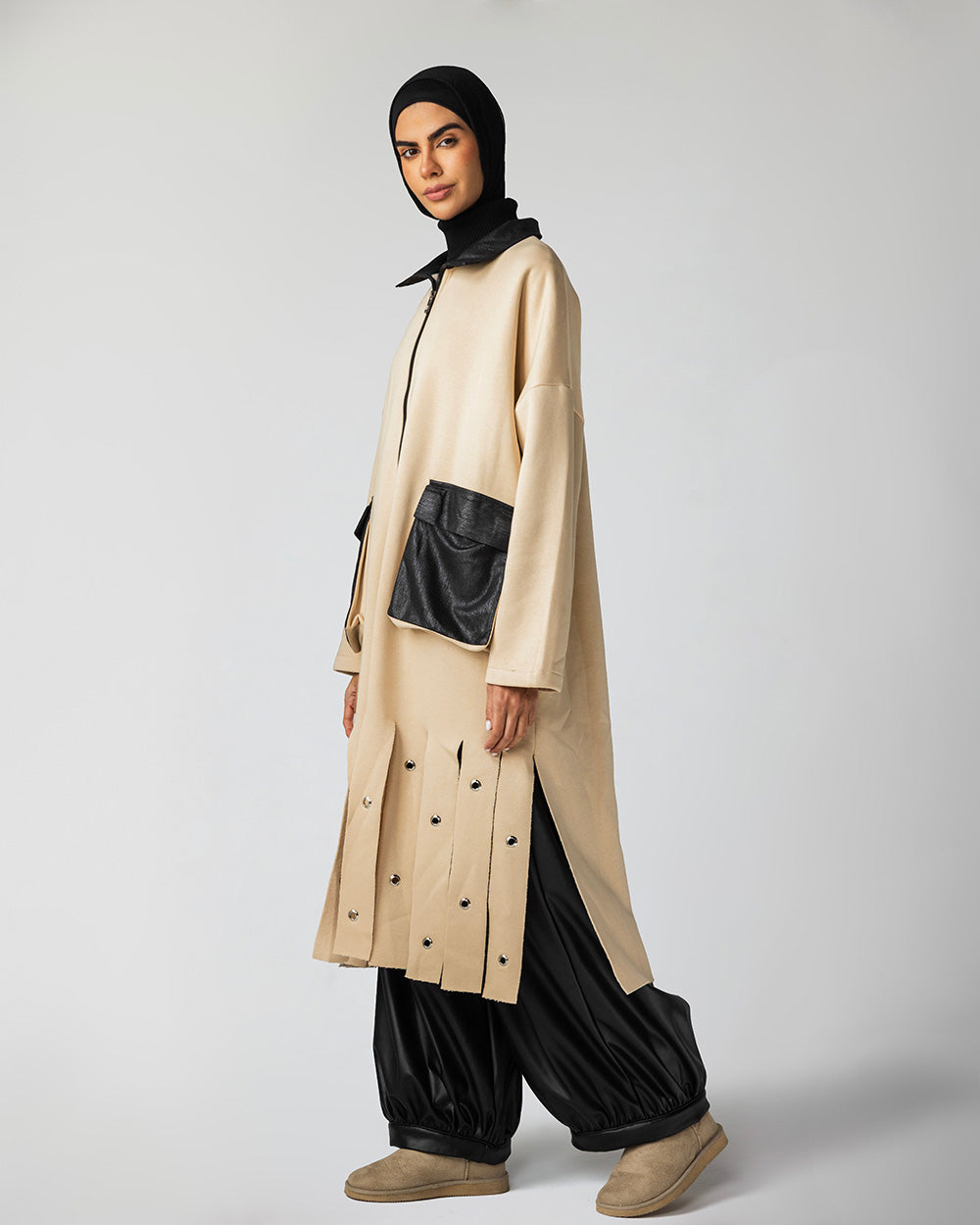 Fringe Long Jacket