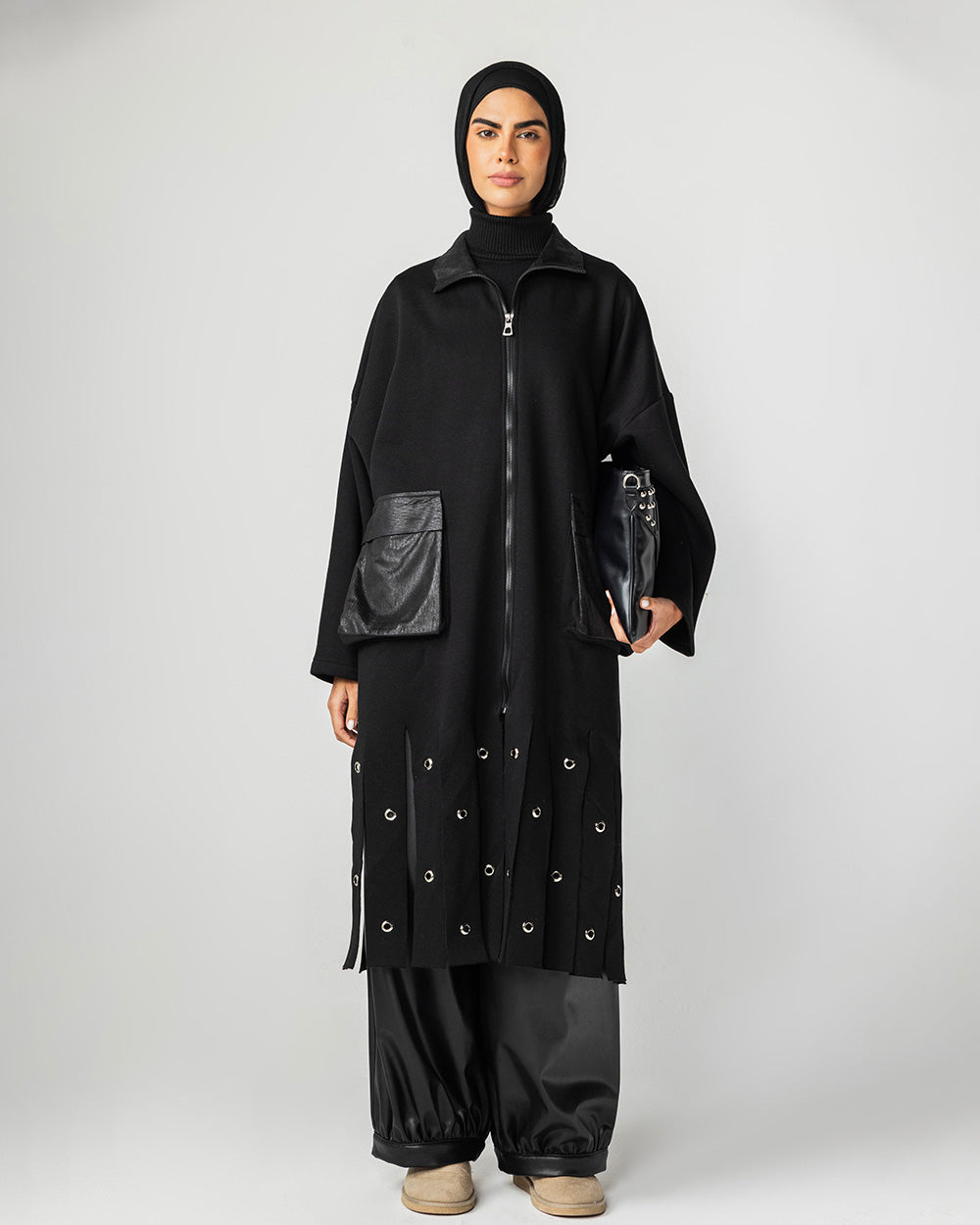 Fringe Long Jacket