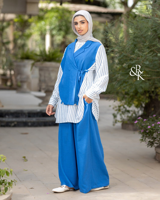 Striped suit 38965